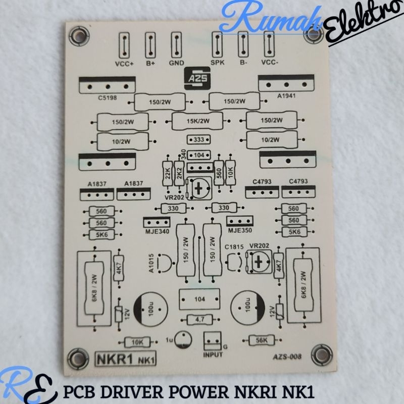 PCB DRIVER POWER AMPLIFIER NKRI NK1