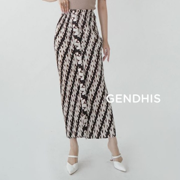 Gendhis - Rok Batik Plisket /Rok Kondangan/Wiru PRG Jogja