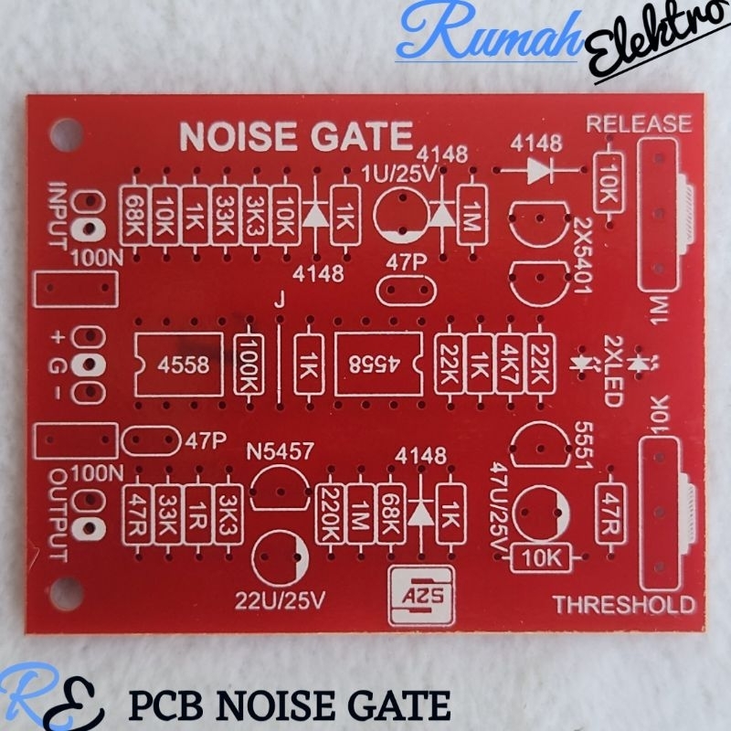 PCB NOISE GATE PENGHILANG NOISE