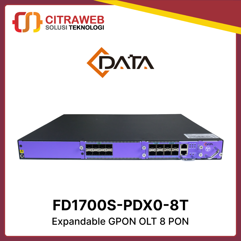 C-DATA FD1700S 8PON / 16PON 4SFP+ 4SFP28 Expandable GPON OLT cdata fd1700s uplink 4x sfp+ 10G 4x sfp