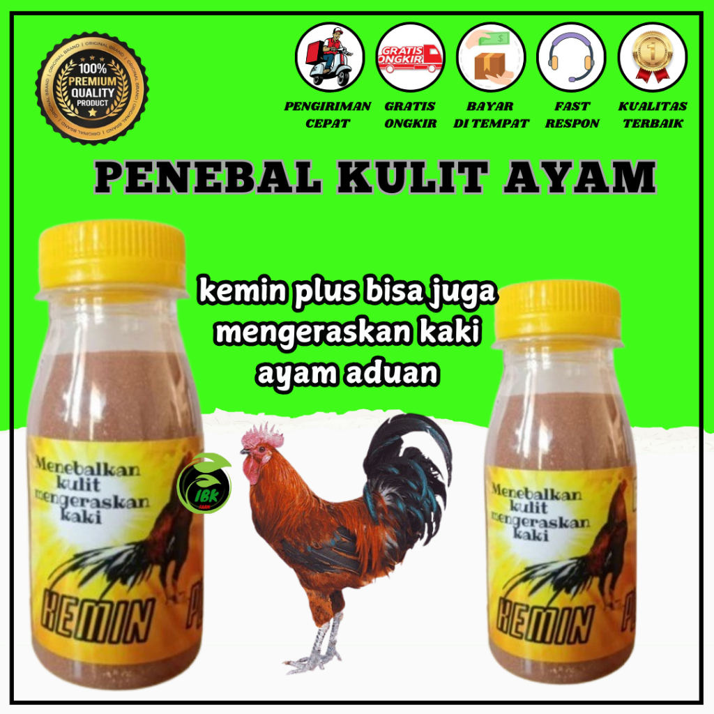 kemin ayam penebal kulit ayam.pengeras kaki ayam pemerah kulit ayam KEMIN SERBUK INBEKEN