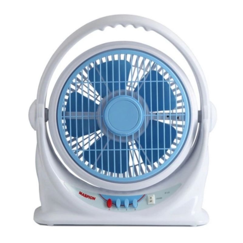 Kipas Angin Lantai Maspion JF-122 | Maspion Box Fan JF 122 - Kipas Angin 10" Maspion JF122