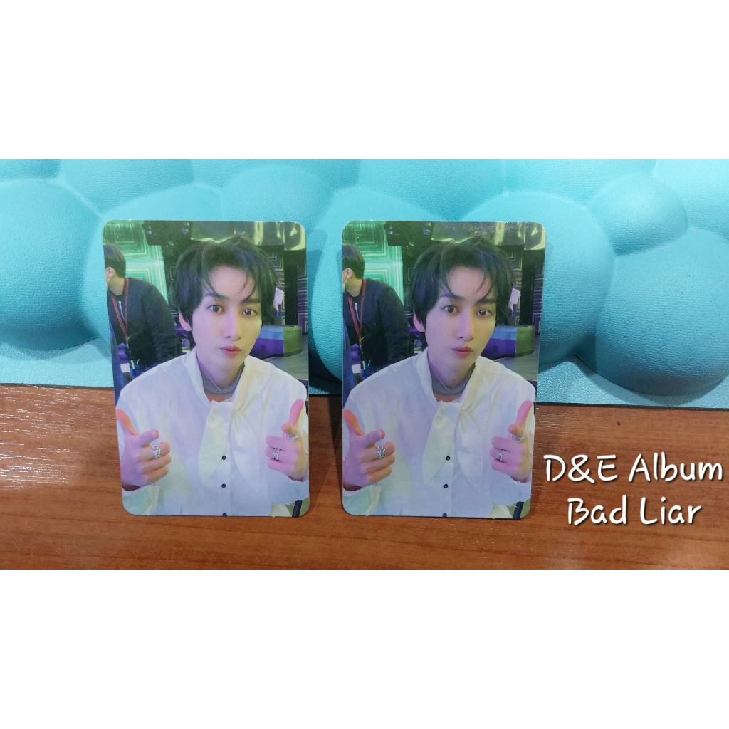 Photocard Super Junior D&E Album Bad Liar Eunhyuk Hyukjae Super Junior Time Slip
