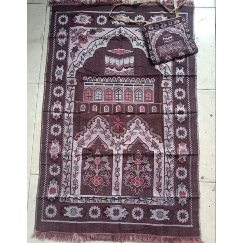 sajadah tas traveling / sajadah travel souvenir
