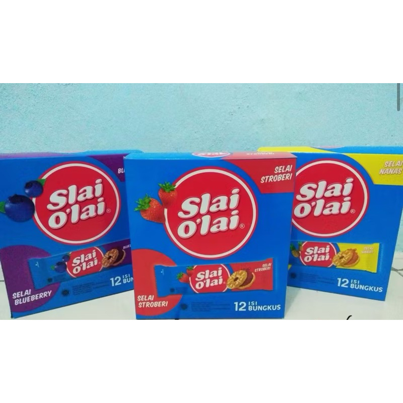 

Slai Olai Biskuit Selai Buah – 1 Box Isi 10pcs | Lembut, Manis, & Nikmat!