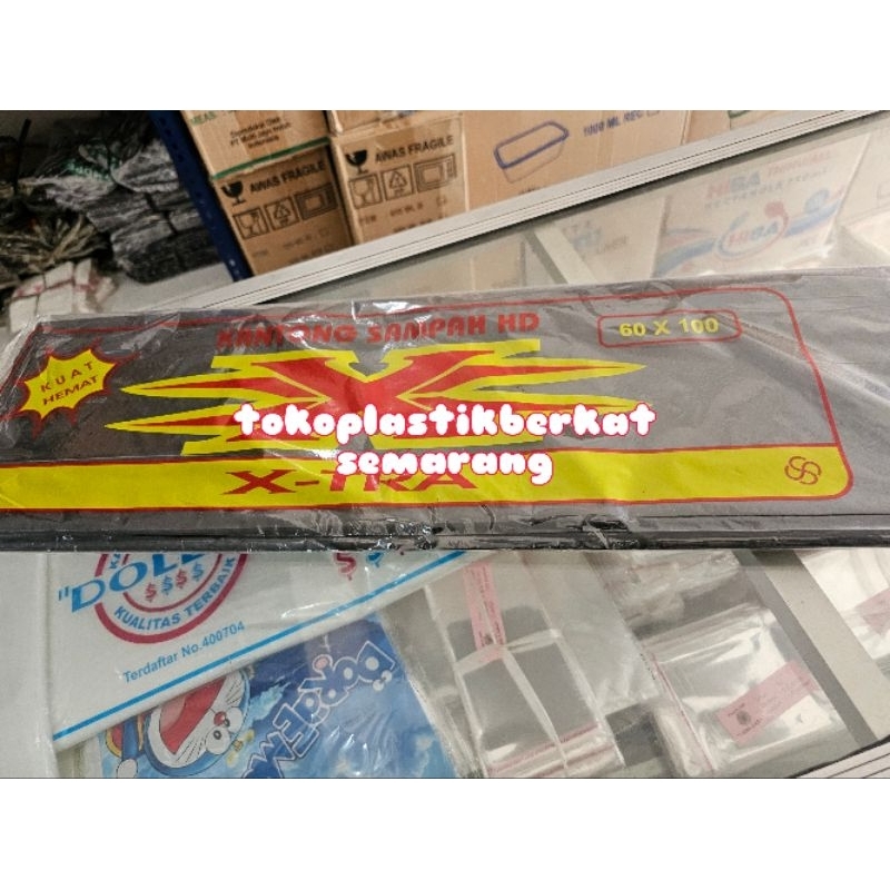Plastik sampah 60x100 trash bag 60x100