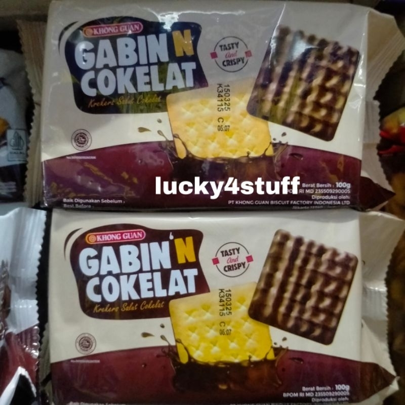 

Khong Guan Gabin Coklat 100gr