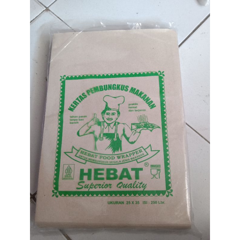 Kertas Bungkus Nasi Hebat