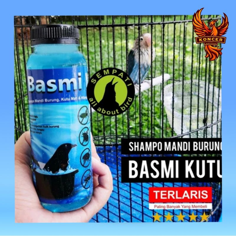 SHAMPO SAMPO BURUNG BASMI KUTU BURUNG SEMPATI OBAT PEMBASMI JAMUR BURUNG