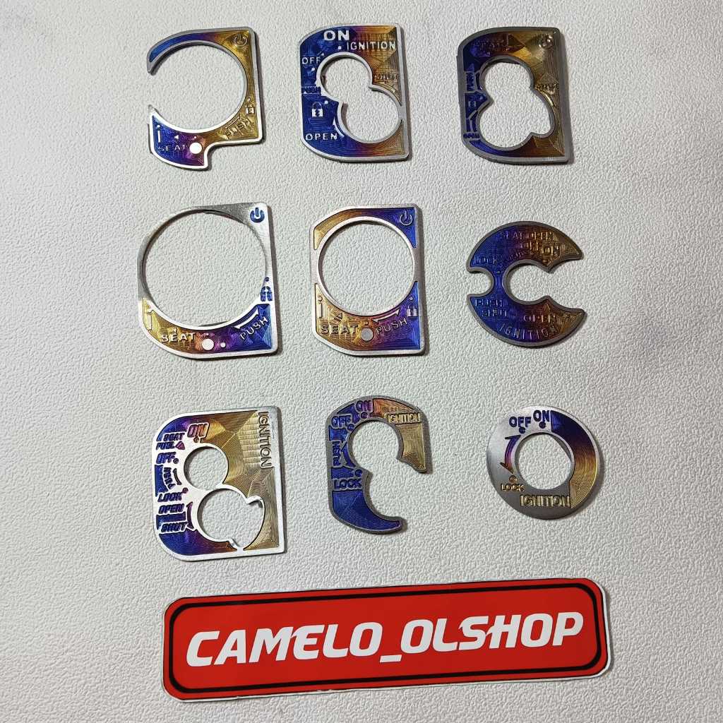 COVER KUNCI KONTAK TITAN EMBLEM KUNCI KONTAK ORIGINAL VIET BEAT SCOOPY VARIO NMAX MIO AEROX PCX 150-