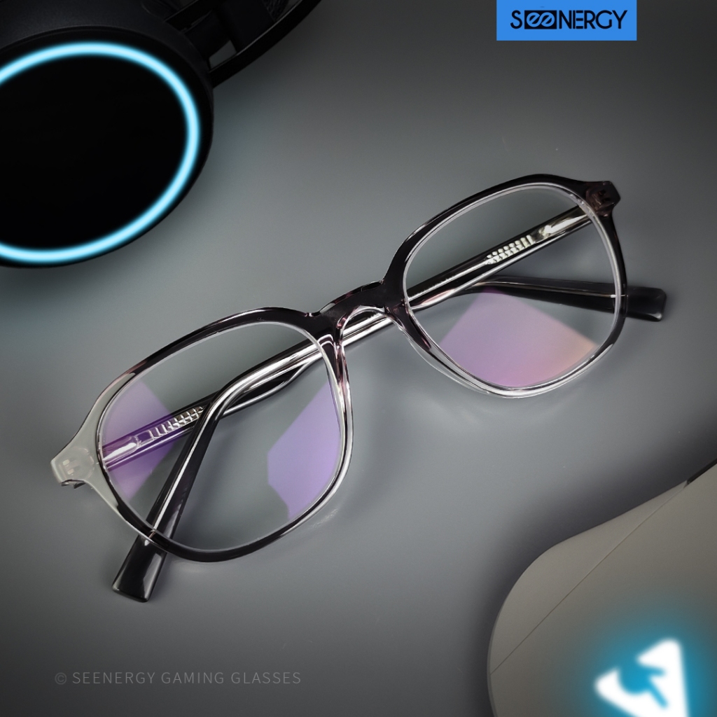 SEENERGY Kacamata Gaming | Arcade Grey