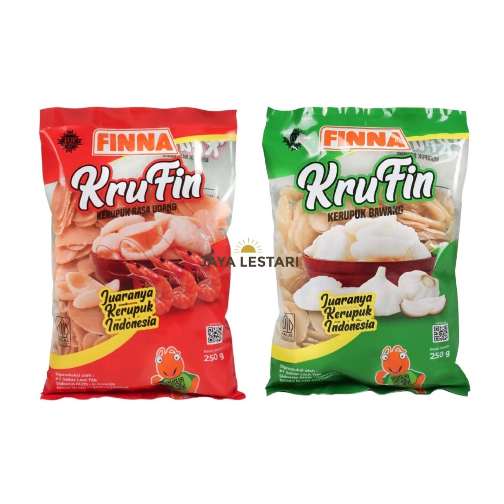 

Finna KruFin Kerupuk (250g) (2 Varian Rasa)