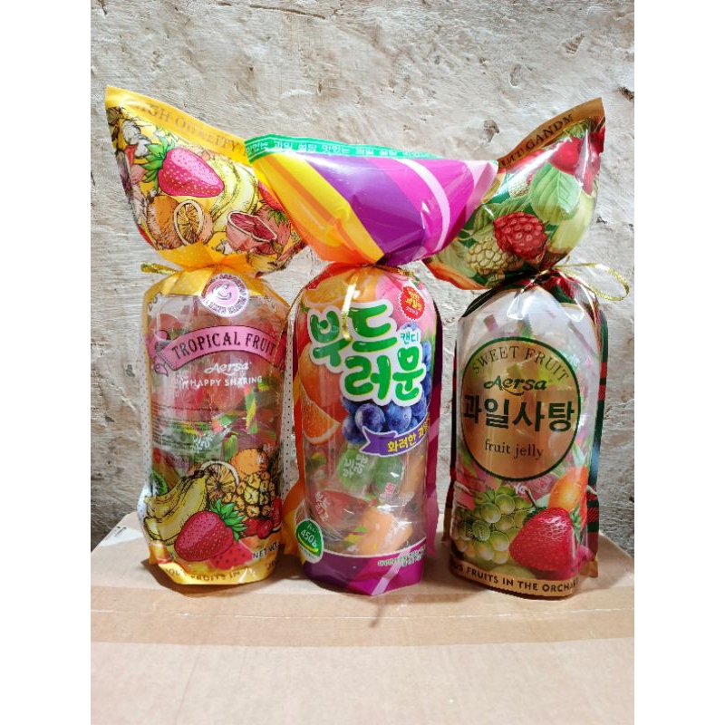 

Permen Jelly Korea Aneka Rasa 450gr / Permen Viral / Permen Korea / Permen Imlek