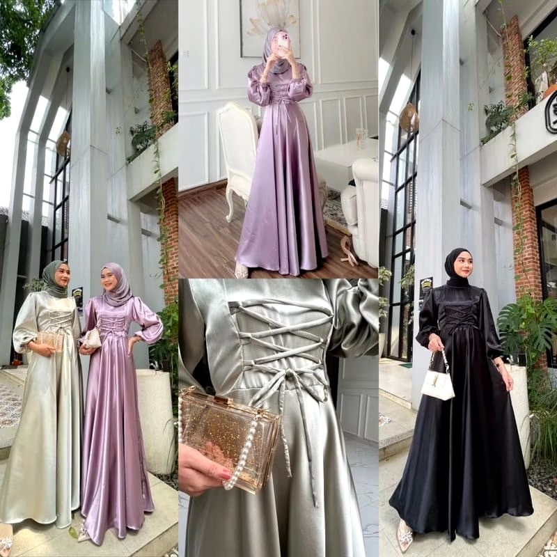 bella dress gamis