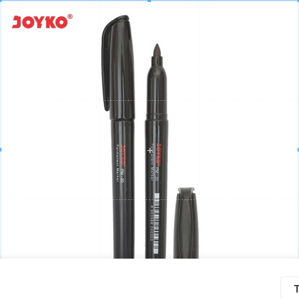 

( 1 PACK ) Permanent Marker PM-20 Black / Spidol Permanen Joyko PM-20 1 PACK ISI 12 BIJI