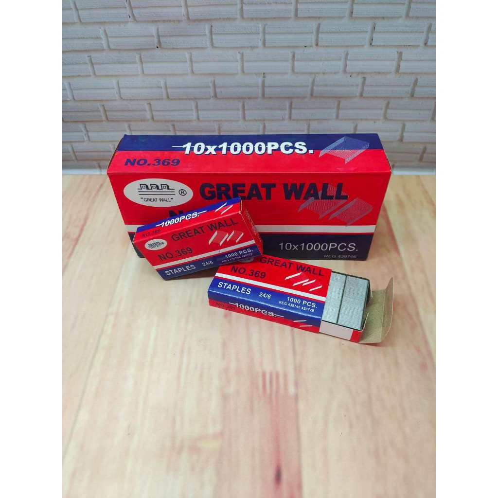 

Isi Staples Besar Great Wall No 369