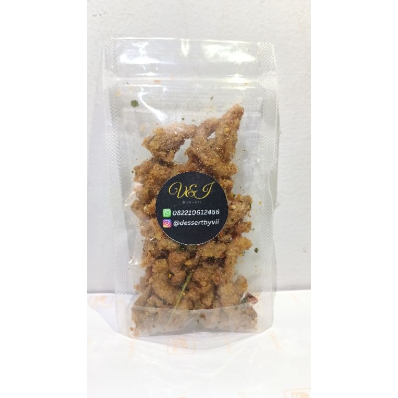 Usus ayam Crispy Pedas