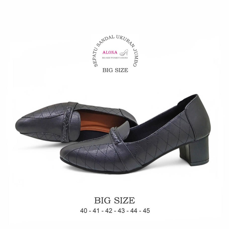 Alona Shoes - Marbella | BIG SIZE | Sepatu Pantofel Wanita Ukuran Jumbo Besar 41 42 43 44 45