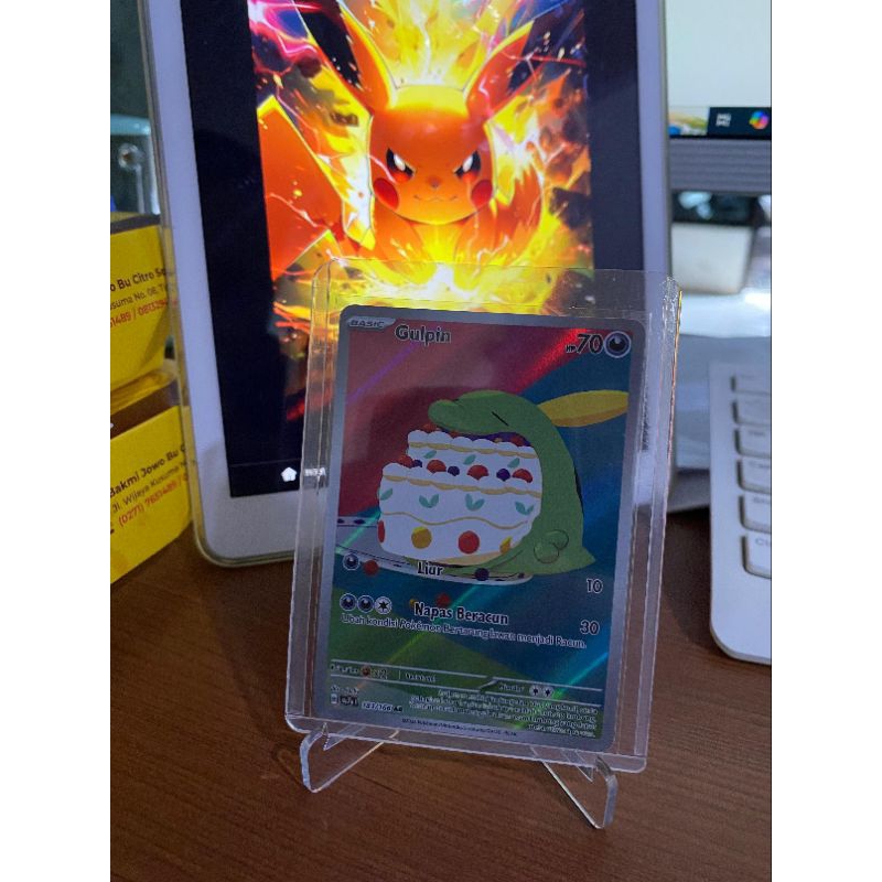 Kartu TCG Pokemon Gulpin AR