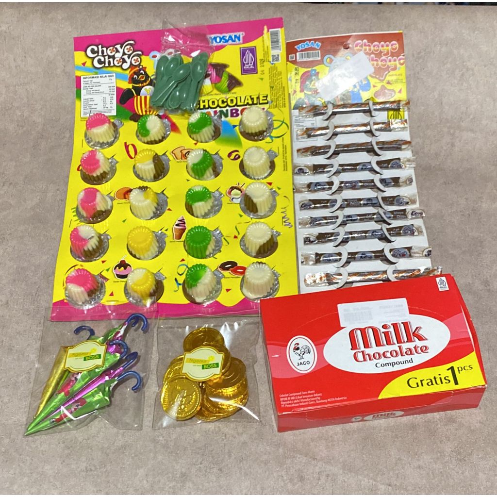 

Ngemil Boss - Paket Coklat Jadul - 5 Macam
