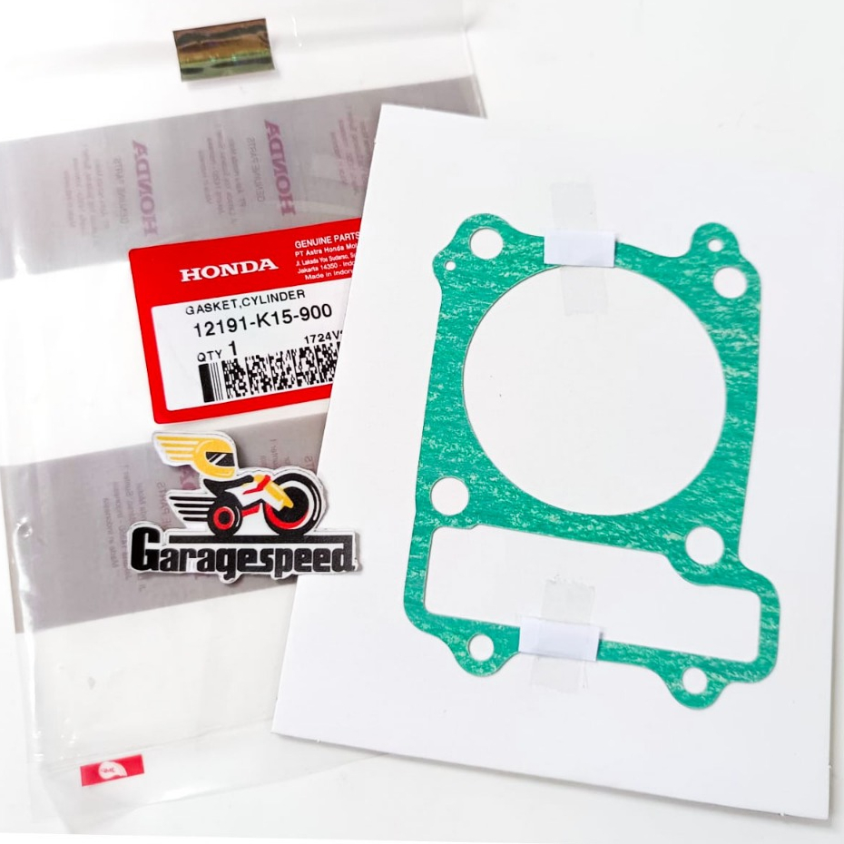 PAKING GASKET BLOK CYLINDER CB150R STREETFIRE OLD CBR150R HONDA ORIGINAL AHM