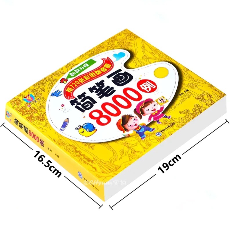 

buku mewarnani anak/doddle/little painter 8000