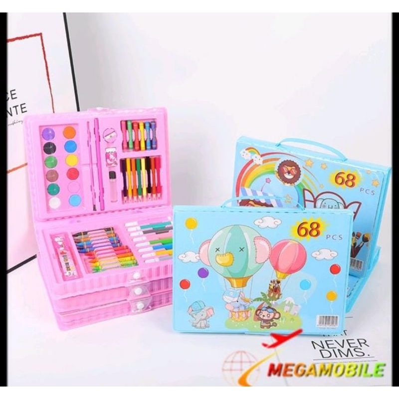 

Art Set Crayon Set 68 / Pensil Warna Lukis Krayon Menggambar