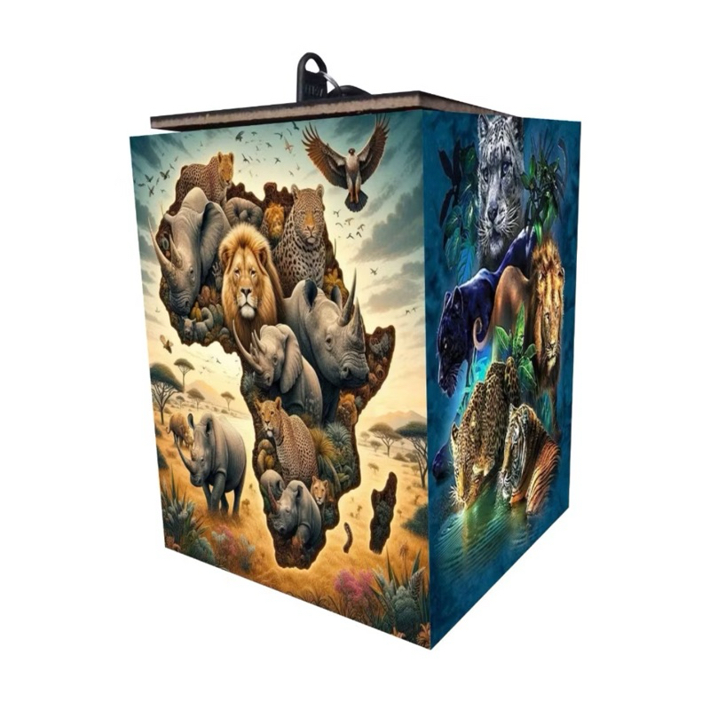 Celengan Tabungan Murah Karakter Animal Kunci Gembok Unik Anak-Anak