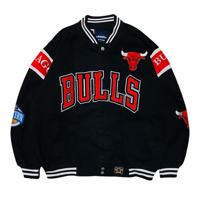 Varsity jeff hamilton Jh Design x NBA Chicago bulls Rare Liimited edition vintage cuma 1 di indo sec