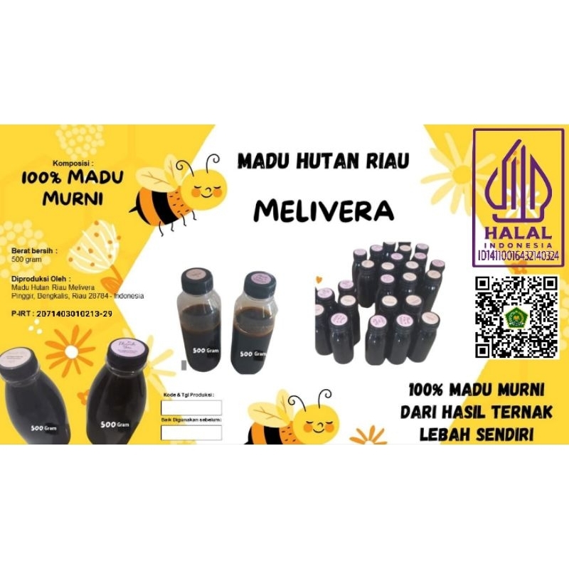 

Madu Hutan Riau Melivera
