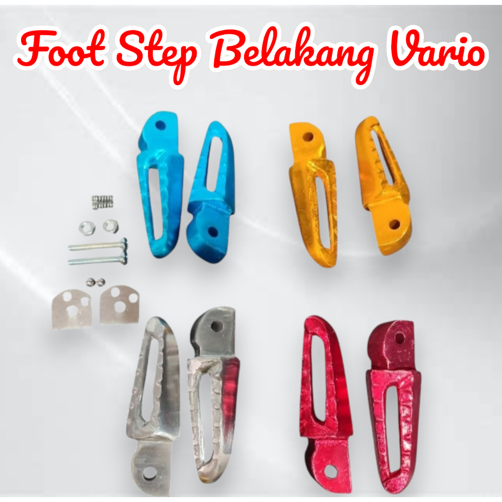 Foot Step / Footstep | Pijakan Kaki Belakang , Motor : Beat , Vario , Scoopy