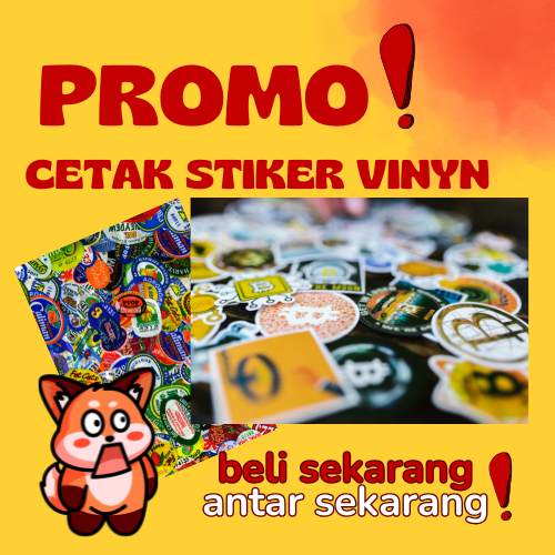 

Cetak Stiker Vinyl / chromo custom Label Kemasan / Label Usaha Makanan / Cetak Label Minuman