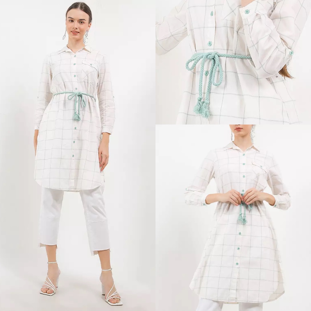 EXIT Miyune Blouse Original (Pakaian Tunik Blouse Wanita ss)