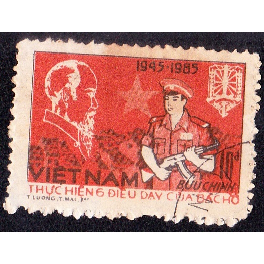 

A 11329 SATU BUAH PRANGKO VIETNAM TEMA 40 TAHUN 1945-1985 DENGAN KONDISI SUDAH ADA CAP