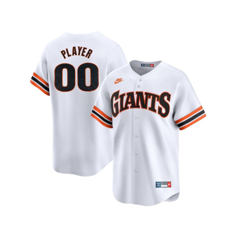 MLB Men's San Francisco Giants Player Nike White Cooperstown Collection Limited Jersey