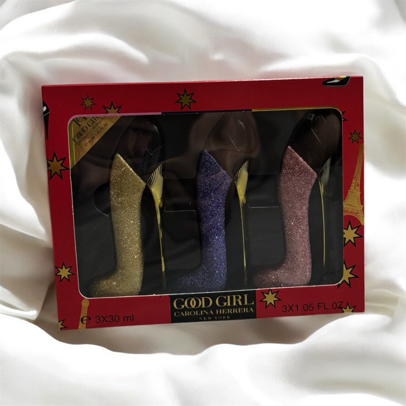 Parfum Wanita Good Girl Carolina Herrera 3X30ML Travel size 【100% Original】