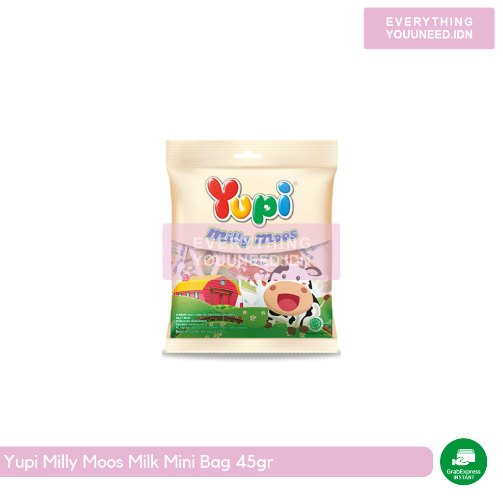 

Yupi Milly Moos Milk Mini Bag 45gr