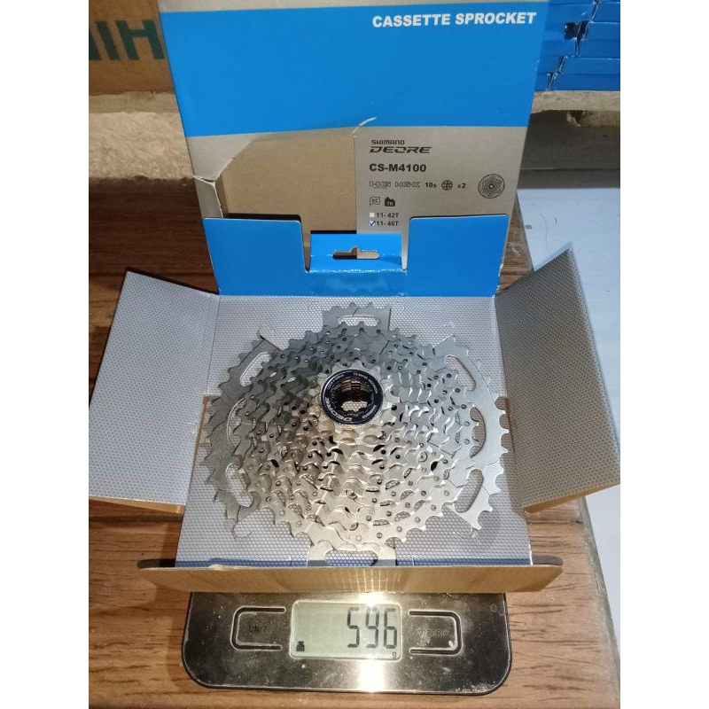 Sprocket Shimano Deore M4100 10 Speed 11-46 T