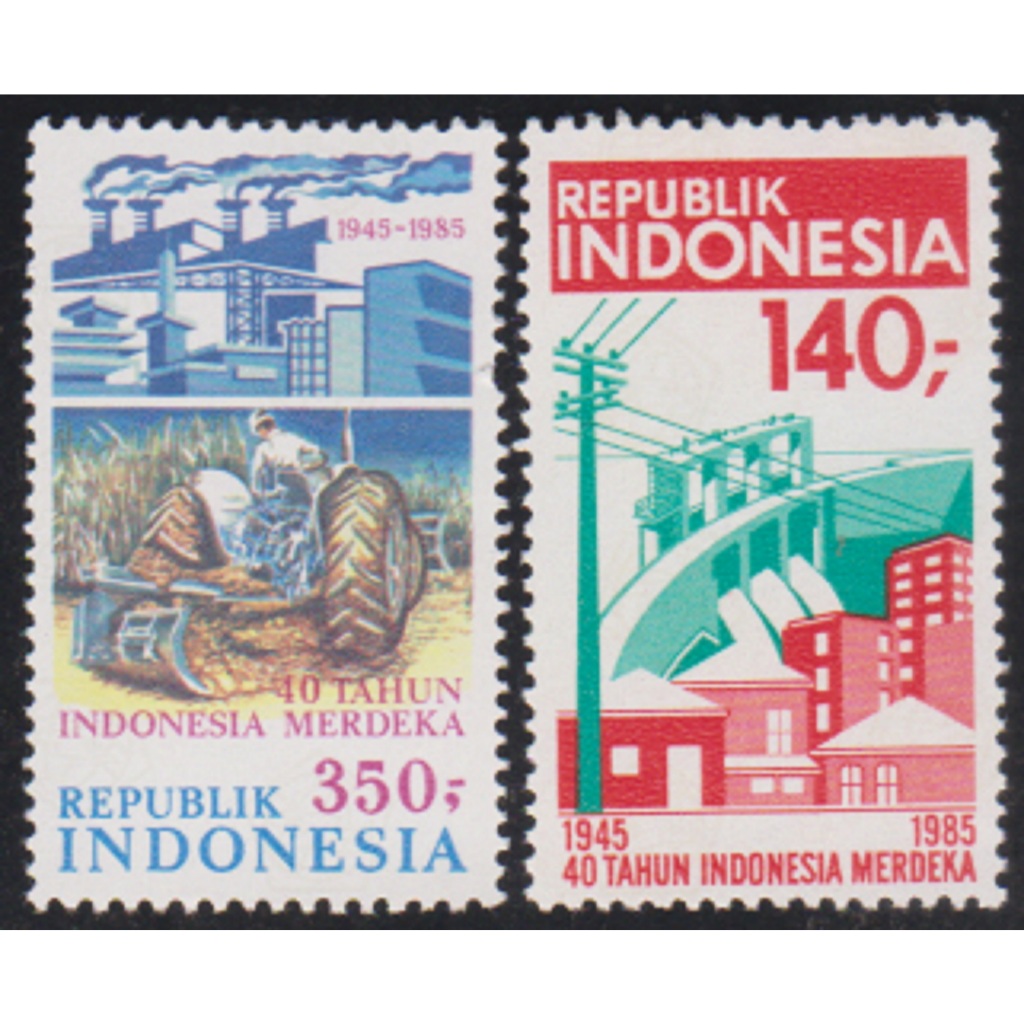 

A 11266 SET LENGKAP PRANGKO INDONESIA TEMA 40 TAHUN INDONESIA MERDEKA 1945-1985 DENGAN KONDISI MNH MINT NEVER HINGED