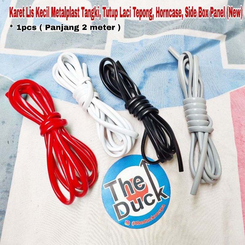 Karet Lis Kecil Tangki Tutup Laci Tepong Metalplast Vespa Super Sprint VBB VNB VGLA VGLB Kongo PTS S