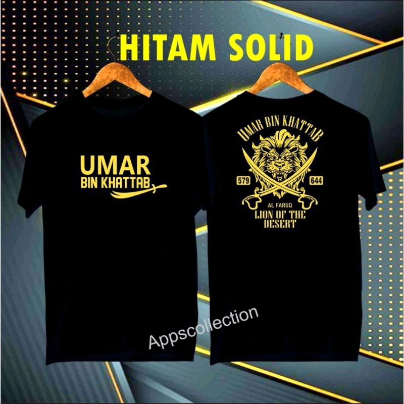 Kaos Umar Bin Khattab Lion Of The Desert