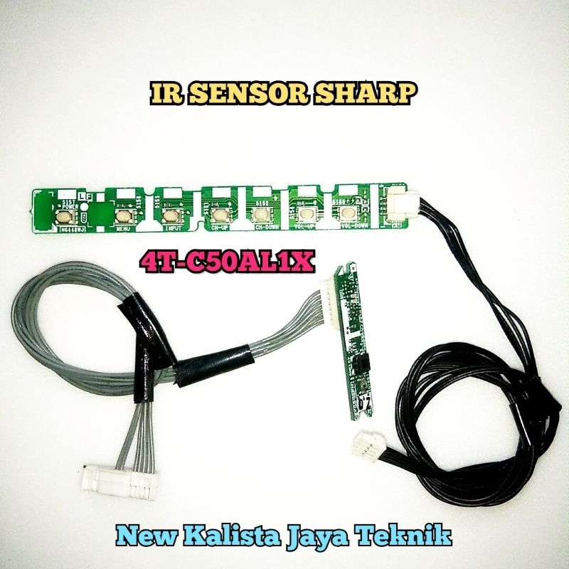 IR SENSOR TOMBOL TV SHARP 4T-C50AL1X ORIGINAL MODUL SENSOR TV 50AL1X MODULE IR SENSOR REMOT TV SHARP