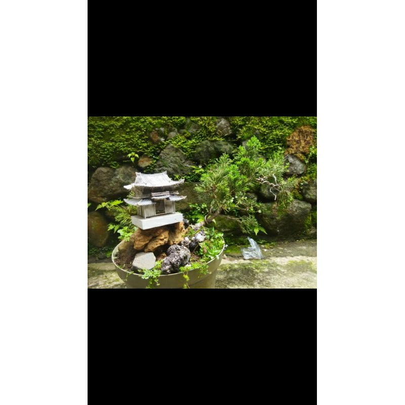 miniatur rumah cina bahan pipa pvc