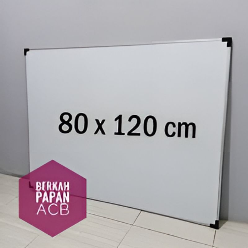 

Whiteboard 80 x 120 / Papan Tulis 80 x 120 Single Face / White Board