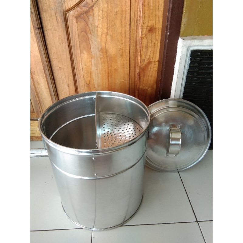 Dandang bakso alumunium / panci bakso / tong bakso / dandang bakso tebal