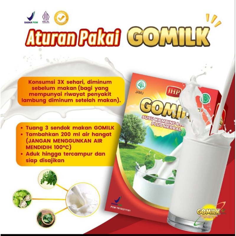 

GOMILK Susu Kambing Plus Herbal 200gr