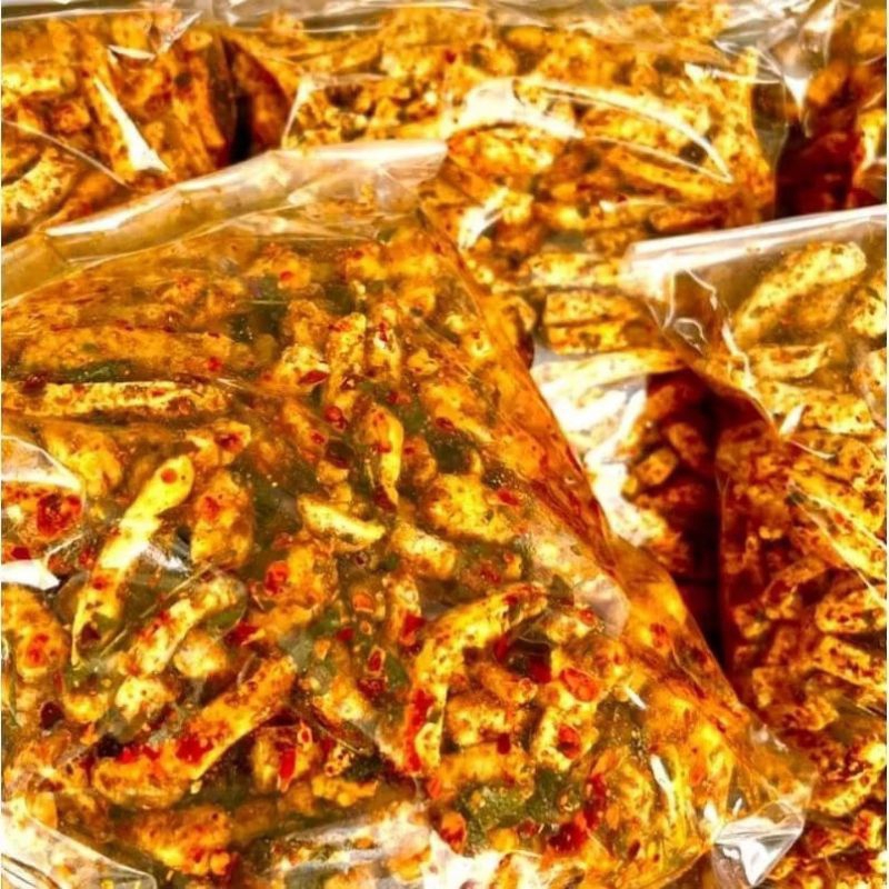 

Basreng pedas daun jeruk isi 500gr