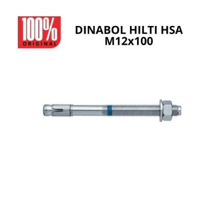 DYNABOLT ANCHOR HILTI HSA M12X100
