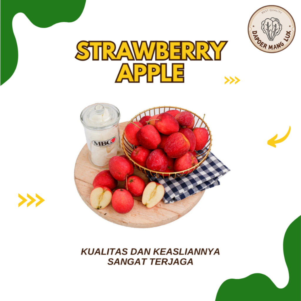 

STRAWBERRY APPLE 1 KG BEST QUALITY