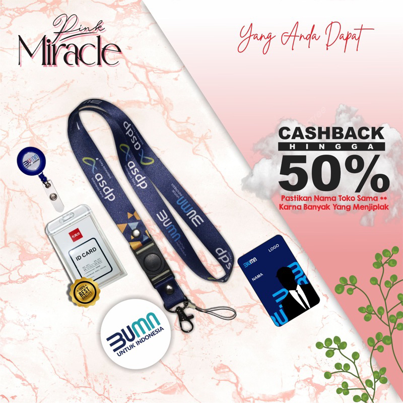 

Tali Lanyard ASDP / Tali Idcard ASDP [Ready stock] Termurah